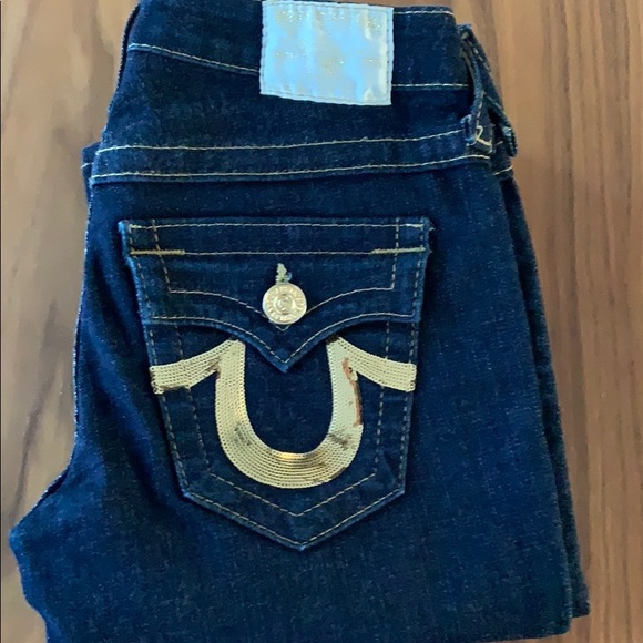 True religion dark blue jeans - Picture 6 of 6